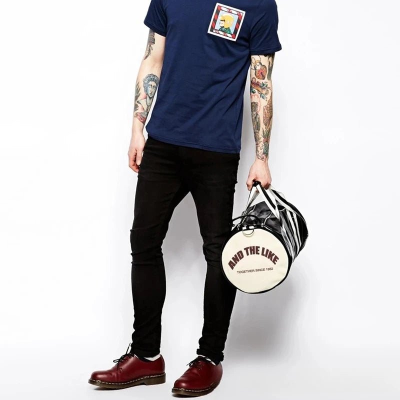 Sport Gym Bag for Women Men Shoulder Bags with Shoes Storage Pocket Fitness Training Waterproof Leather Travel Bag Handbag Daily - shop_name