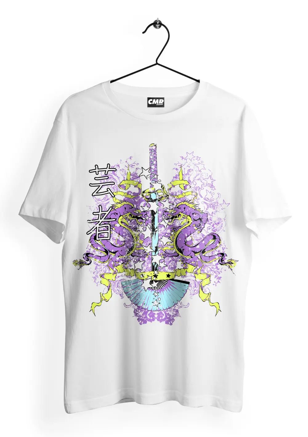T-Shirt Maglietta Katana Dragoni Japan Urban Style - shop_name
