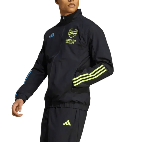 Arsenal FC black presentation Soccer tracksuit 2023/24 - Adidas - shop_name
