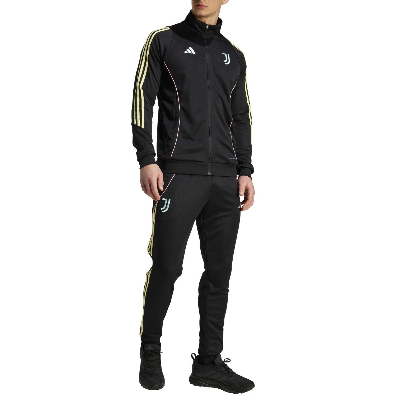Juventus black training presentation bench tracksuit 2025/26 - Adidas - shop_name