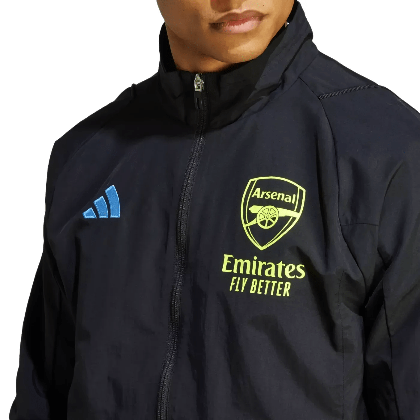 Arsenal FC black presentation Soccer tracksuit 2023/24 - Adidas - shop_name