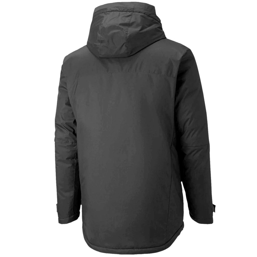 Manchester City soccer bench padded jacket 2021 grey - Puma - shop_name