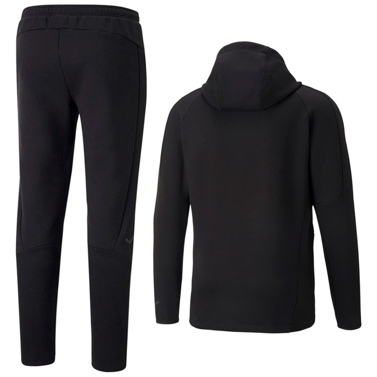 AC Milan black Casual hooded presentation tracksuit 2022/23 - Puma - shop_name