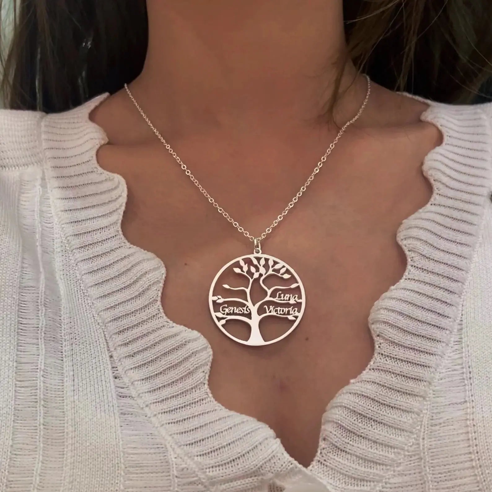 Tree of Life Necklace - Bohemian Necklace - shop_name