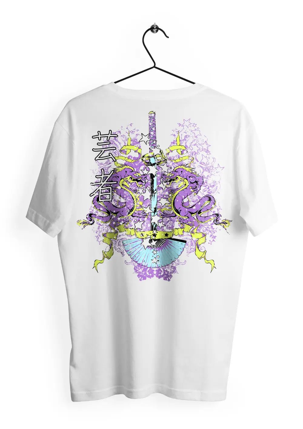 T-Shirt Maglietta Katana Dragoni Japan Urban Style - shop_name