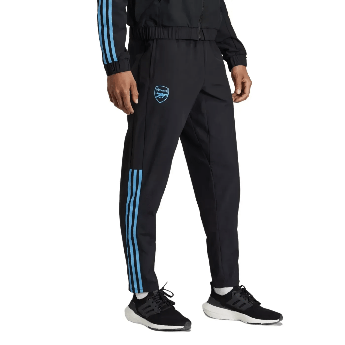 Arsenal FC black presentation Soccer tracksuit 2023/24 - Adidas - shop_name